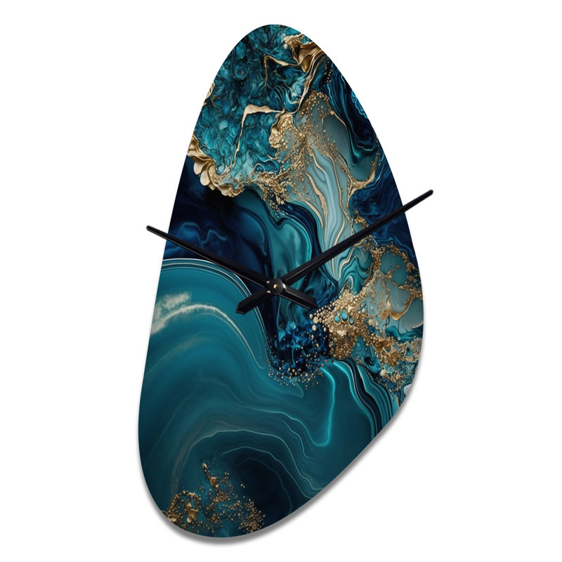Horloge murale abstraite Gregode, Moyenne