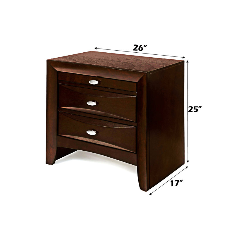 Nightstand Bedside Table With Drawer