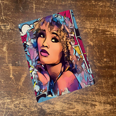 2803 Entertainment Wall Decor on Metal