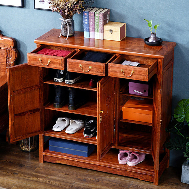 Simple large storage shoe cabinet