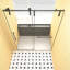 32" X 60" Shower Base Shower Pan White Left Drain