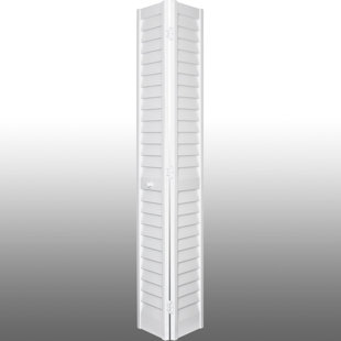 78.85'' Hollow Louvered with Installation Hardware Kit without Installation Hardware Kit Bi-Fold Door