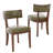 Rustic Upholstered Dining Chairs, Side Chairs With Solid Wood Frames Set Of 2-1372295717-1362306357