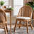 Bali & Pari Daniela Bohemian Light Honey Rattan Dining Chair