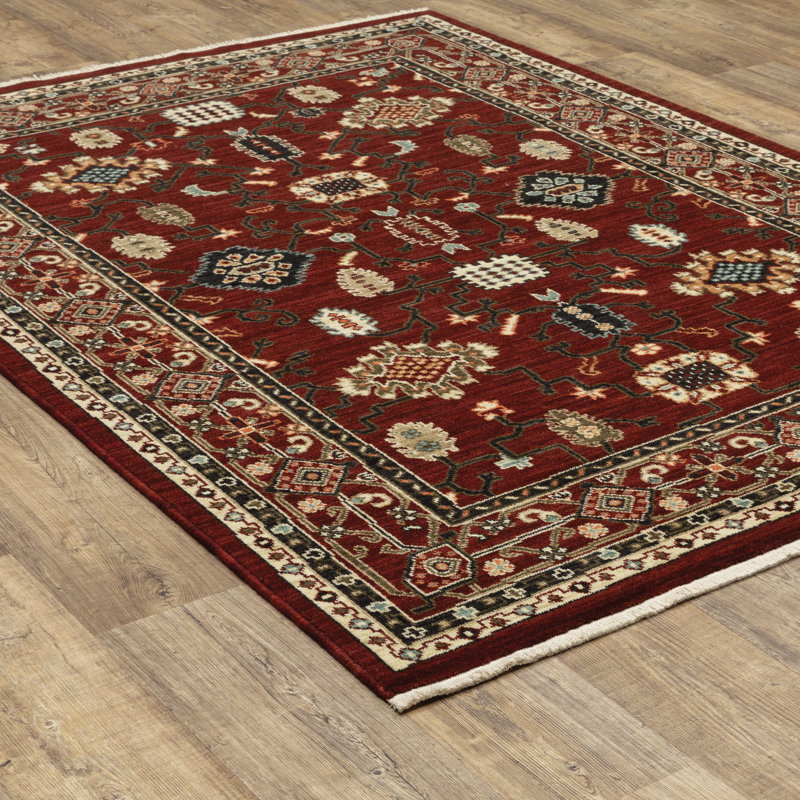 Oaklynn Performance Oriental Indoor Rug, Rectangle 5'3" x 7'6"