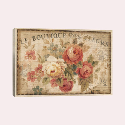 «Parisian Flowers» - Reproduction d'images à pièces multiples