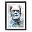 Frankenstein in Abstract - Picture Frame Painting Print-55724362-55724366