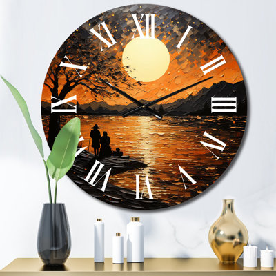 Matherne - Beach Wall Clock