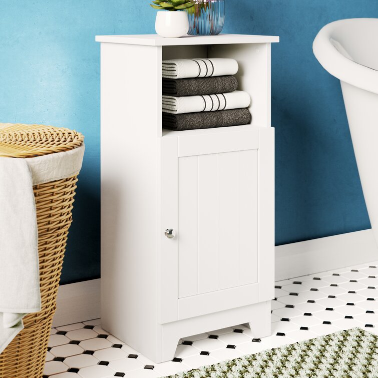 Mikaiyah Freestanding Bathroom Storage Furniture Set Rebrilliant