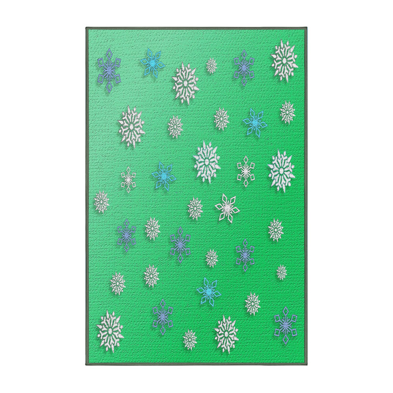 Abstract Indoor Rug, Rectangle 2' x 3'