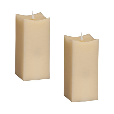 Unscented Flameless Pillar Candle