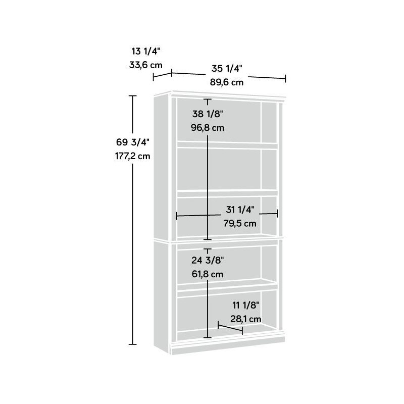 Lillien Bookcase, Off White