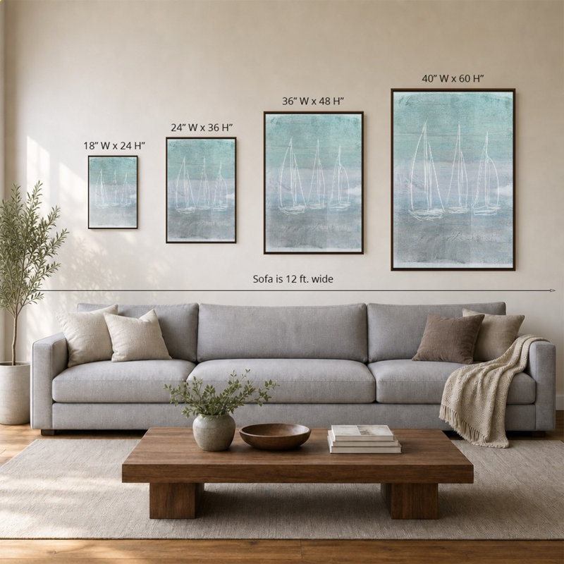 «Regatta Memory I» par Dan Meneely - impression sur toile