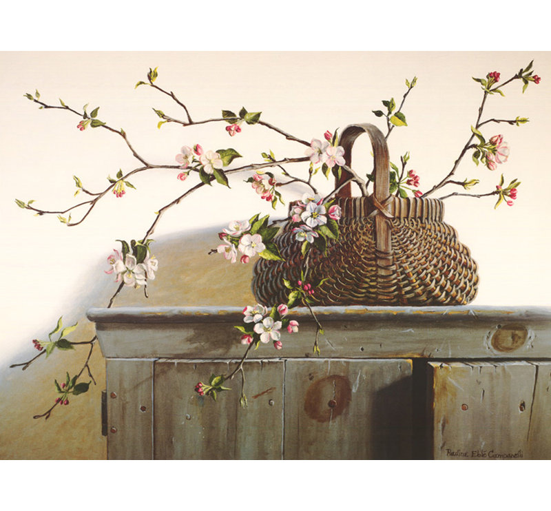 Fleur de pommier ISI-K55045b, H 18 po x l 24 po