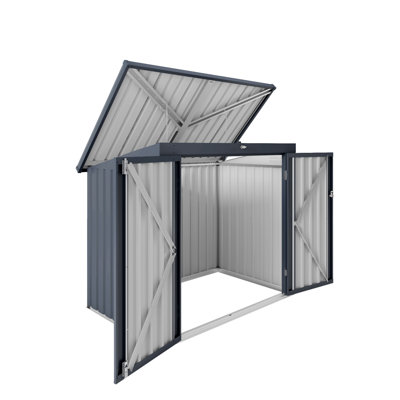 Outdoor Trash Can Storage Shed