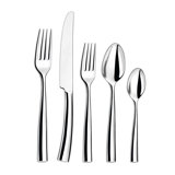 Silhouette 5 - Piece Silver Plated Flatware Set - Service for 1