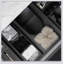 Boîte de rangement de tiroir, organisateur de tiroir multi-usage pour cuisine, salle de bain, bureau, maquillage, bijoux