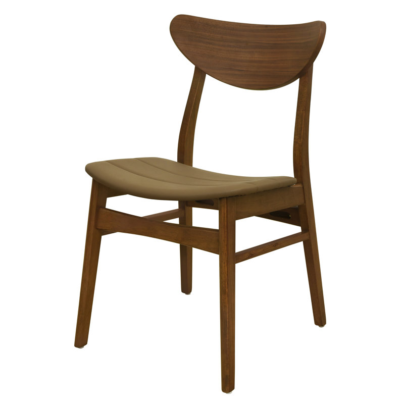 Barros 17.60'' H Upholstered Side Chair, Brown