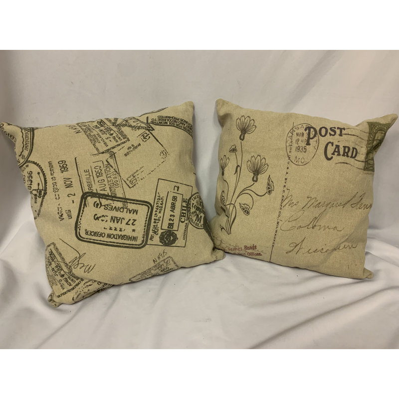 Coussin décoratif en lin