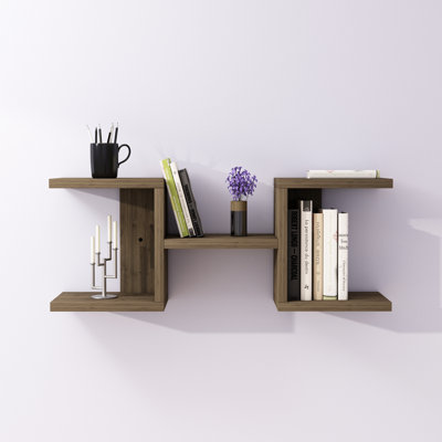 Emmersen 5 Piece Floating Shelf