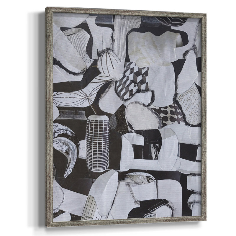 «Beverlywood City Forms», reproduction encadrée - bois massif, H 21 po x l 17 po