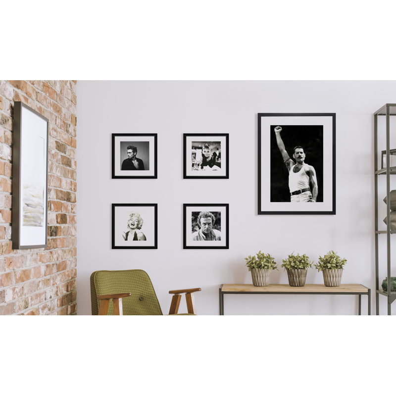 Freddie Mercury Performing - Print on Wood