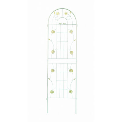 Barrière de jardin, treillis de jardin en métal antirouille pour les plantes grimpantes