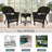 Byxbee 2 - Person Patio Conversation Set with Cushions-539421182-539421174