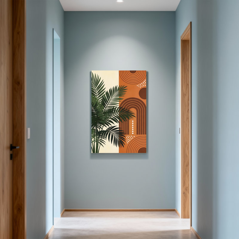 Abstract Tropical Leaves And Abstract Shapes