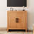 Buffet Cabinet With Storage, Kitchen Sideboard Cabinet With Door And Adjustable Shelf, Modern Farmhouse Credenza Wood Coffee Bar Table For Kitchen, Dining Room, Living Room-123405152