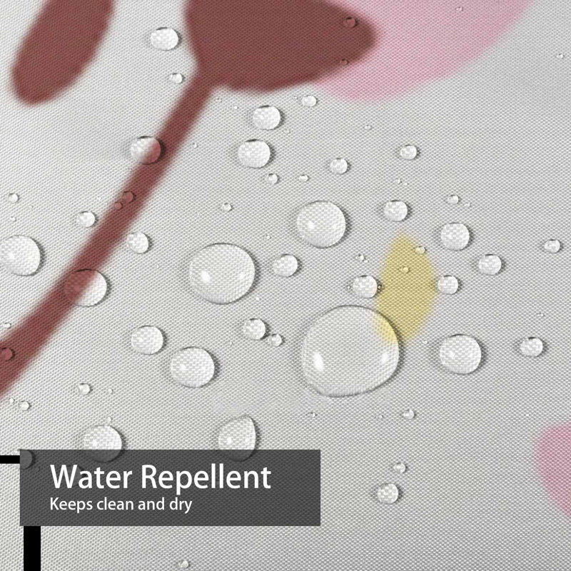 Rideau de douche Bouquet Flower Floral, L 72 po x l 72 po
