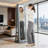 Mirror,360° Swivel Full-Length Mirror,With Storage Shelves-1406553427