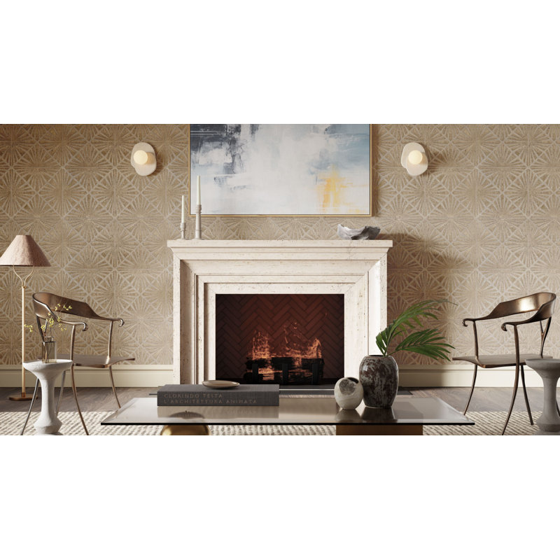 MILAN DIAMOND GRASSCLoth, Antique