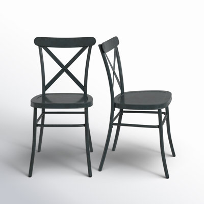 Chaise d'appoint en métal Aliha