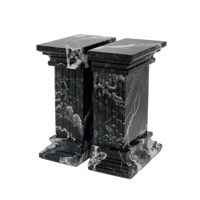Renaissance Traditional Marble Bookends