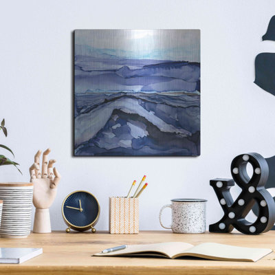 Brayden Studio® 'Bluescape V' by Chris Paschke, Metal Wall Art