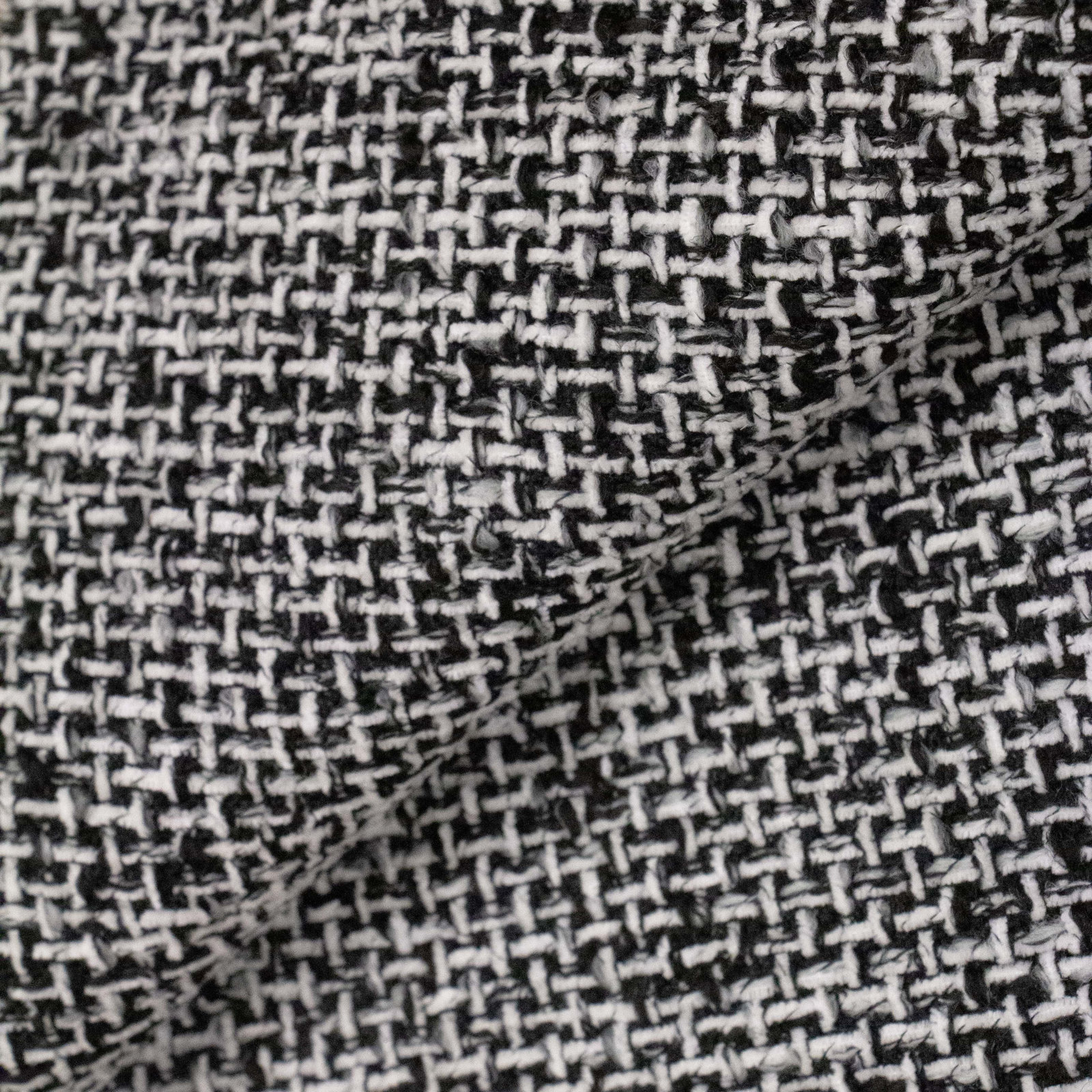 Marquise Upholstered Headboard, Queen, Modern Pepper Tweed