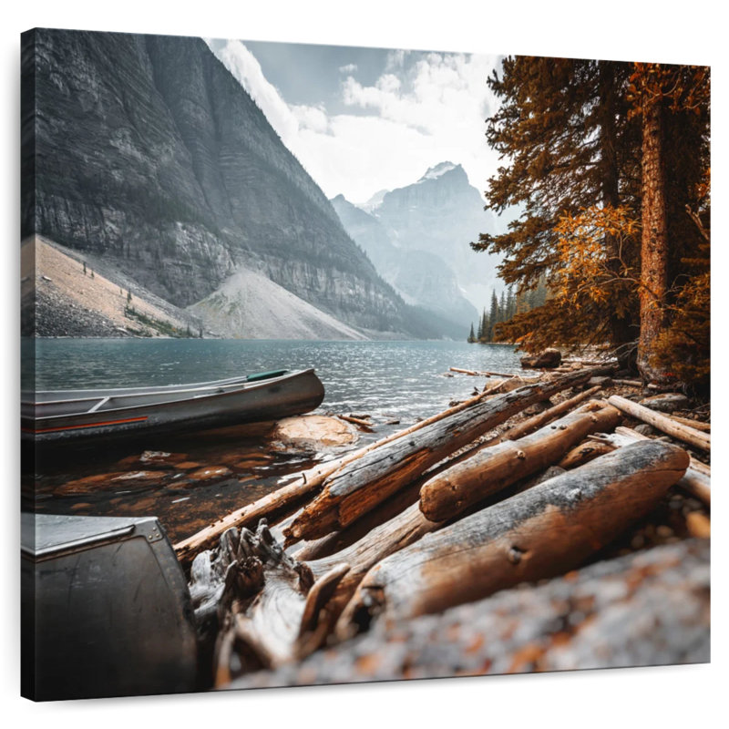 Alvord Moraine Lake Mountain View, H 16 po x l 16 po