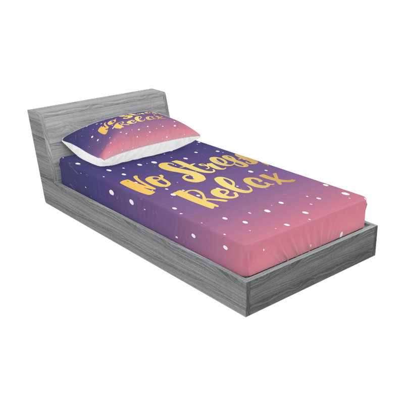 Microfiber Sheet Set, Twin XL Sheet Set with Fitted Sheet