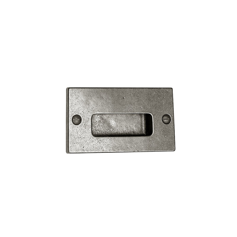 Recessed Pull, White Bronze Medium