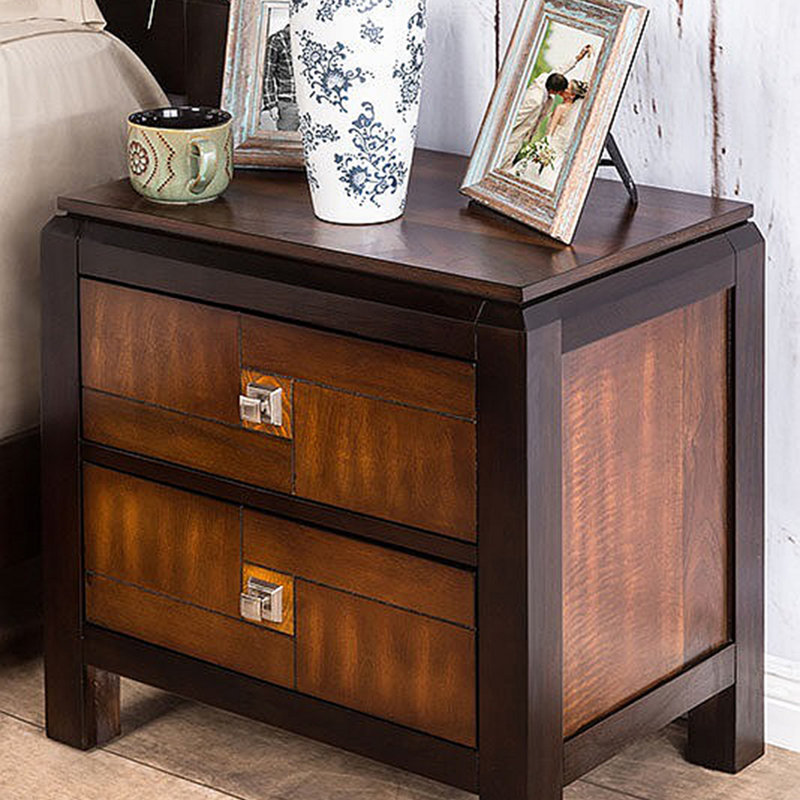 Table de chevet Acacia 1Pc Only