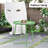 Small Round Metal Side Table