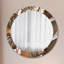 Huldar Glass Flat Wall Mirror