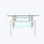 Table basse en verre transparent noir, moderne simple, table basse de salon, table centrale latérale 78478BF69EB64C85A73D41C67DC14941-993735055