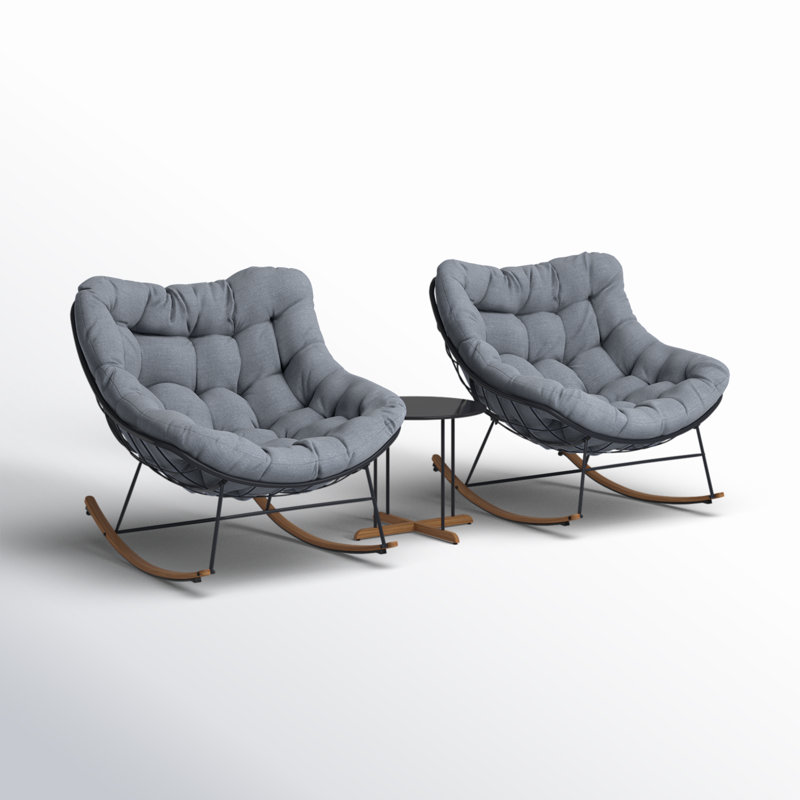 Gifty 3 Piece Seating Group with Cushions