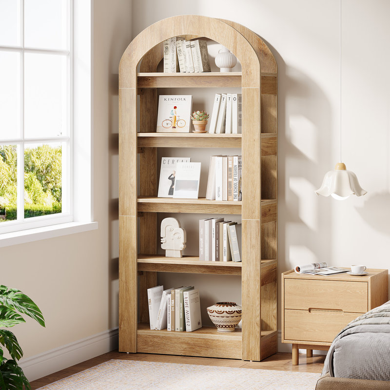 70.87 H x 31.5 W Bookcase, Oak