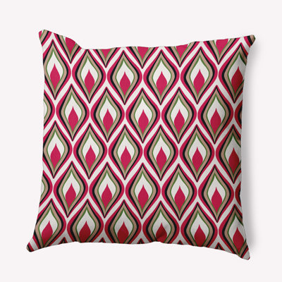 Geometric Reversible Throw Pillow