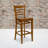 Ladder Back Wooden Restaurant Barstool-1909724193