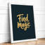 Find Magic Typography - Framed Print-38681299-38681306