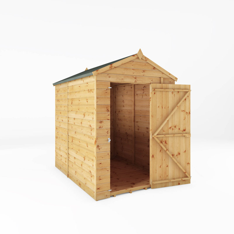 Mercia 7 x 5ft Shiplap Apex Windowless Shed